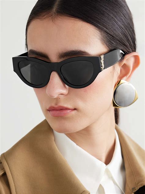 yves saint laurent sunglasses 1250|Saint Laurent oversized sunglasses.